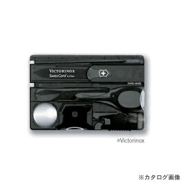 ビクトリノックス Victorinox スイスカードライトT3 BK #0.7333.T3