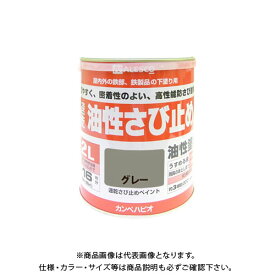カンペハピオ 速乾さび止めペイント グレー 2L 00137645091020