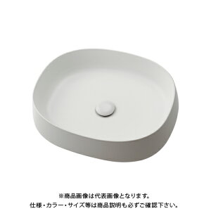 カクダイ KAKUDAI LY-493231-W 丸型洗面器 マットホワイト LY-493231-W