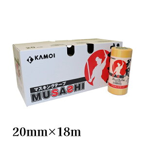 J KAMOI ԗhp}XLOe[v  20mm×18m 60 #172735