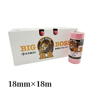 J KAMOI ԗhp}XLOe[v BIG BOSS 18mm×18m 70 #187500