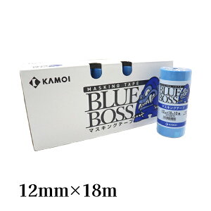 J KAMOI ԗhp}XLOe[v BLUE BOSS 12mm×18m 100 #255100