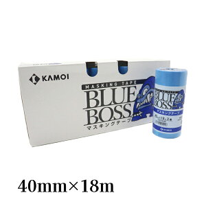 J KAMOI ԗhp}XLOe[v BLUE BOSS 40mm×18m 30 #255223