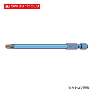 PBスイスツールズ E6L-180-2 段付ロングマイナス/ポジドライブビット