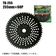 ハウスビーエム ハウスB.M 刈払機用チップソー (竹・山林用) 竹・笹ブラック 255mm×60P TB-255