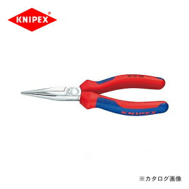 【ポイント3倍 6/3 10:59まで】クニペックス KNIPEX 30ロングノーズプライヤー 140mm 3025-140