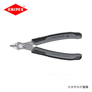 クニペックス KNIPEX 78ESDエレクトロニクススーパーニッパー 125mm 7803-125ESD