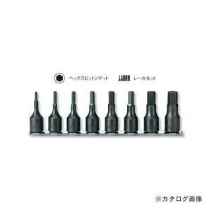 "�R�[�P�� ko-ken 3/8""(9.5mm) RS3012A/8-L52 8���g �w�b�N�X�r�b�g�\�P�b�g���[���Z�b�g �n���h�^�C�v �S��52mm"