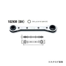 コーケン ko-ken 102KM.BH-9.10×11.12mm ラチェットスパナ（4サイズ）