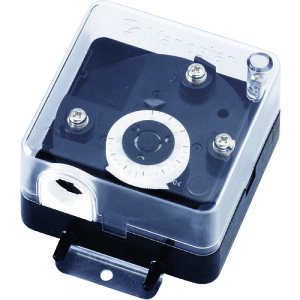 【送料別途】【直送品】マノスター 微差圧スイッチ マノスタースイッチ <口金一体型 下限設定用 水平取付> MS99LV1000DH