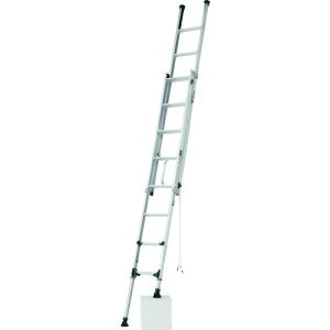 【送料別途】【直送品】アルインコ 脚伸縮式二連はしご 5.3m 最大使用質量 100kg ANE53FX