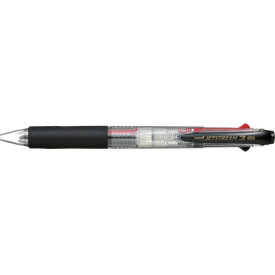 uni ジェットストリーム3色ボールペン太字 透明 10本 SXE340010.T