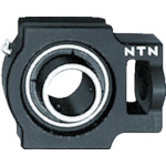 NTN G ベアリングユニット筒穴形止めねじ式)内輪径70mm全長252mm全高202mm UCT314D1