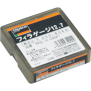 TRUSCO �t�B���[�Q�[�W 0.02mm�� 12.7mmX1m �X�e�����X�� TFG-0.02M1