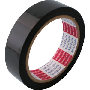 日東 電気絶縁用ポリエステル粘着テープ No.31C 基材厚み25μ×30mm×50m 黒 31C-75-253050 BK