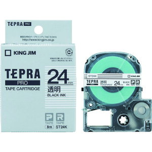 KING JIM �y�����z�u�e�v���vPRO�e�[�v 24mm �������x��/������ ����8m ST24K