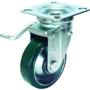 ���[�G�C �v���[�g�� ���� �L���X�^�[ �E���^�� �ԗ֌a100mm �X�g�b�p�[�t�� J�^�C�v JB(L)�^ ��t���@74×74(67×67) UWJB-100L