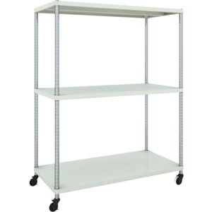 �y�����ʓr�z�y�����i�zTRUSCO �X�`�[�����b�N �t�F�j�b�N�X���b�N 1200X600 3�i U�ԗ֕t W�F �R�ە��̓h�� PER-5463-U125-W