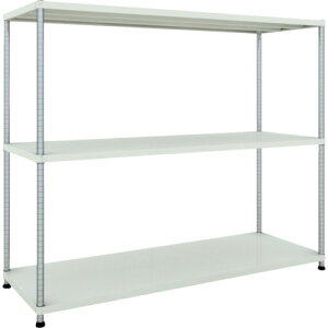 �y�����ʓr�z�y�����i�zTRUSCO �X�`�[�����b�N �t�F�j�b�N�X���b�N 1800X600 3�i W�F �R�ە��̓h�� PER-5663-W