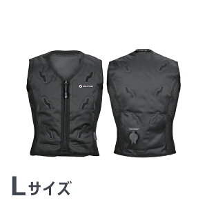 日本緑十字 気化熱ベスト BODYCOOL SMART-X Lサイズ ブラック
