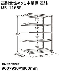 �y�����ʓr�z�y�����i�z�T�J�G SAKAE ���ϐH���߂������ʒI (300kg/�i�E�A���E5�i) �Ԍ�900×���s930×����1800mm MB-1165R