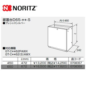 [D65-450-S] �m�[���c �K�X�����핔�� ���u�� �T�C�Y:W460×D242×H472 �v���V���X�V���o�[ �y���������z