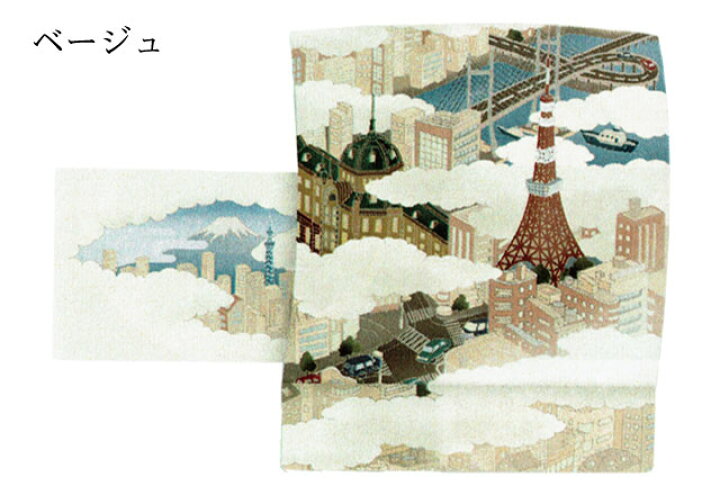 楽天市場】【WA・KKA】京袋帯【東京ドローン】 正絹 日本製 仕立て  