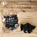 【お試し100g】ドライ クランベリー(100g/カナダ・アメリカ産)有機栽培のクランベリーを使用。ポリフェノールが豊富で健康と美容に嬉しい栄養たっぷり|ドライフルーツ 砂糖不使用 くらんべりー ジャム ジュース 食品 果物 スイーツ フルーツ 小分け cranberry