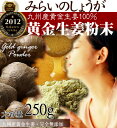 【送料無料】みらいのしょうが 九州産 黄金&熟成黒しょうが粉末(生姜粉末)ブランド黄金生姜使用 国産生姜粉末|しょうがパウダー ジンジャー ウルトラ蒸しショウガ...