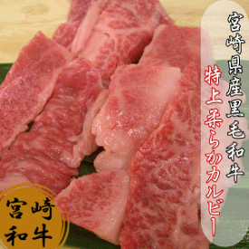 宮崎県産黒毛和牛特上カルビー（あみ焼き風）250g