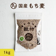TVで話題沸騰【送料無料】もち麦1kg (国産・無添加)もっちりプチプチとした食感と食物繊維が豊富！高タン…