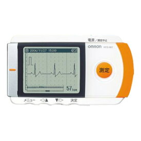 【クーポン配布中】オムロン 携帯型心電計 HCG-801