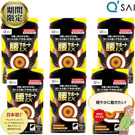 【24％OFF 期間限定販売！】 キューサイ 腰サポートEX 315mg×90粒入 6袋まとめ買い おまけ アスタキサンチン ヒハツ 筋肉 筋力 血流 血行 サプリメント