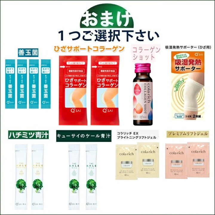楽天市場】キューサイ ひざサポートコラーゲン 150g入 6袋まとめ買い 