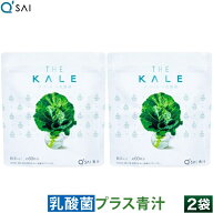 キューサイ 青汁 ケール 乳酸菌 ビフィズス菌入り 粉末 420g 2袋まとめ買い