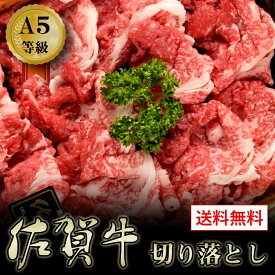 【ポイント3倍&クーポン配布中】 牛肉 A5等級 佐賀牛 黒毛和牛 切り落とし すき焼き 焼きしゃぶ 艶さしプレミアム 送料無料 お取り寄せ グルメ 500g