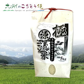 【クーポン配布中】極源流米（夢つくし）5kg 福岡 遠賀川 極源流米 九州 夢つくし お米 米 最高品質 高級米 国産 白米 お取り寄せ 自宅用 家庭用 お土産 ギフト プレゼント 贈り物 産地直送