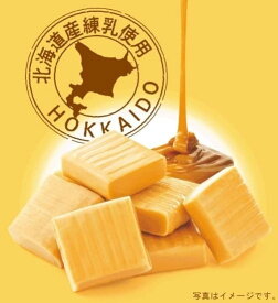 【50個】北海道ミルクキャラメル 北海道産のれん乳を使用したこくのある味
