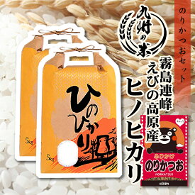 【お買い物マラソン当店ポイント2倍】【令和5年産】送料無料 ふりかけセット 宮崎県 霧島連峰えびの高原産ヒノヒカリ 10kg（5kg×2袋）令和4年産米食味ランキング特A受賞