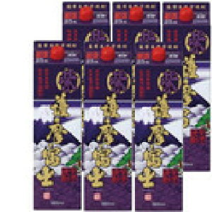 本格芋焼酎 紫薩摩富士25度1800mlパック(紫芋焼酎)1ケース(6本)