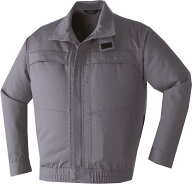アサヒチョウ 空調服難燃長袖ブルゾン 9205 グレー 服のみ　ブルゾン S-7L Asahicho