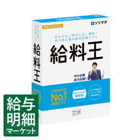 給料王24 最新法令改正対応版 ソリマチ 王シリーズ