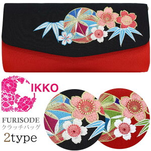 IKKO �U���p �o�b�O �P�i ���f ���Ԕ��F �h�J �u�����h���l�� ���Ǝ� �U�葳 �� �N���b�` 2way