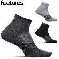 Feetures フィーチャーズ ソックス 靴下 Trail Max Cushion Quarter ランニングソックス ランニング用ソ…