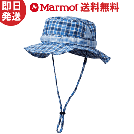 【ネコポス送料無料】Marmot マーモット ハット 帽子 Marmot Double Face Packable Hat マーモット ダブルフェイスパッカブルハット MJH-S6354 NVY【沖縄配送不可】