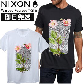 【ネコポス送料無料】NIXON ニクソン Tシャツ ティーシャツ Warped Repreve T-Shirt 半袖 半そで はんそで S2863