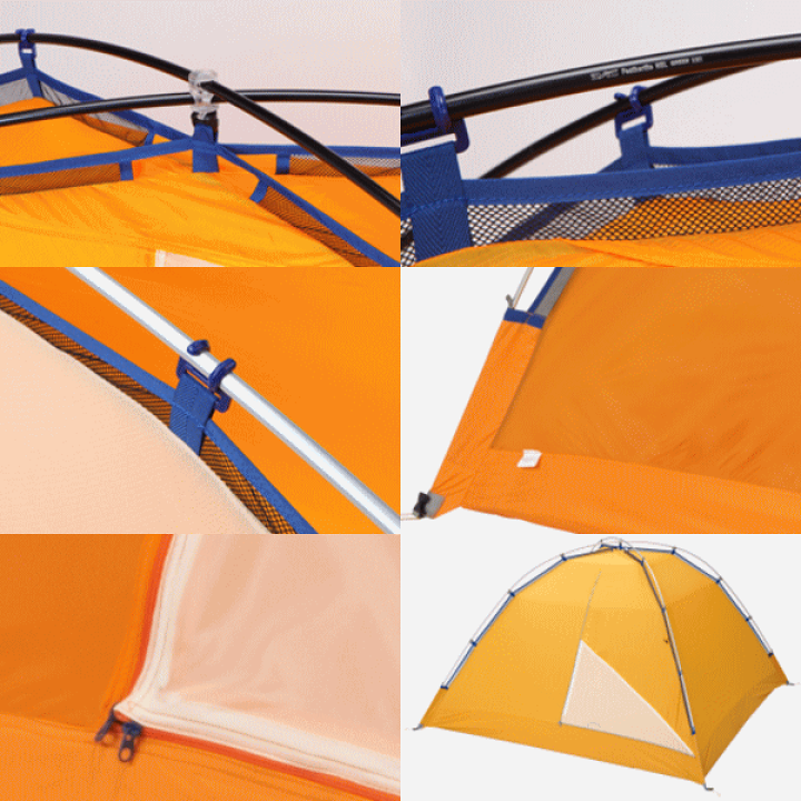 楽天市場】DUNLOP ダンロップ 5人用コンパクト登山テント コンパクト