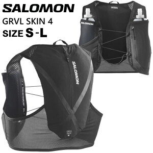 SALOMON �T������ �g������ �o�b�N�p�b�N 4L �����b�N �g���C�� �U�b�N GRVL SKIN 4���b�g�� �g���C�������j���O LC2854600�y����z���s�z