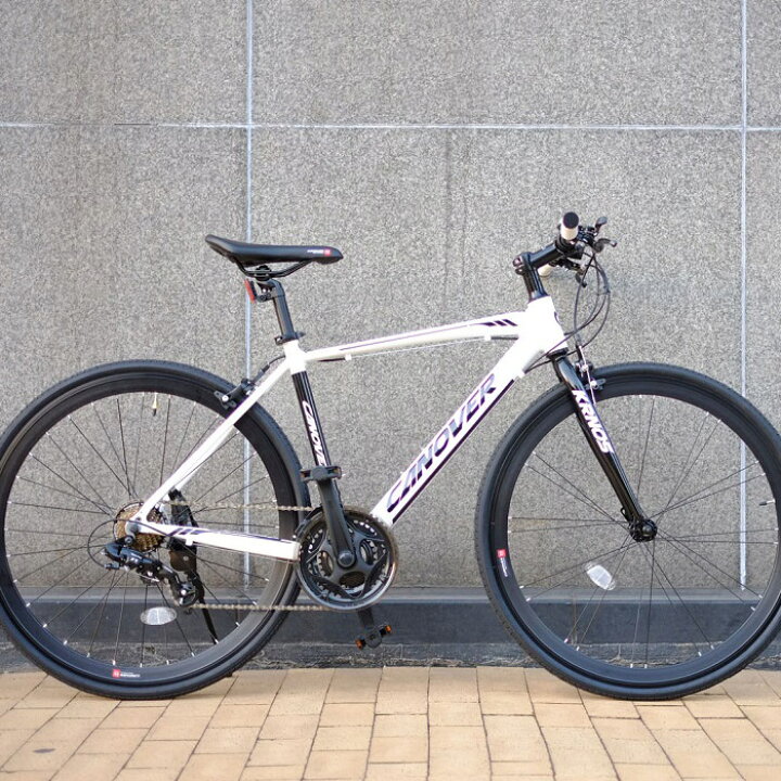楽天市場】クロスバイク 700C 21段 変速 付き 自転車 本体 CANOVER 