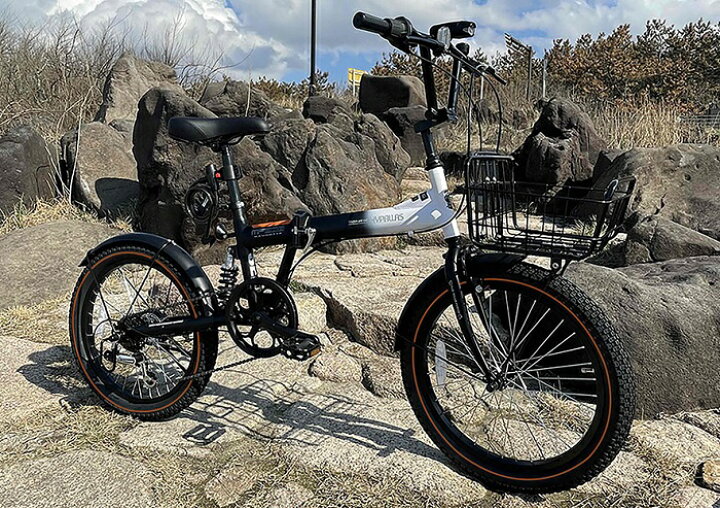 楽天市場】折りたたみ自転車 20インチ セミ ファットバイク 自転車 